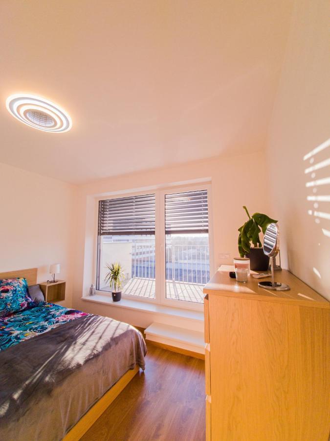 Hradec KrálovéModern Flat With Large Terraceアパートメント エクステリア 写真