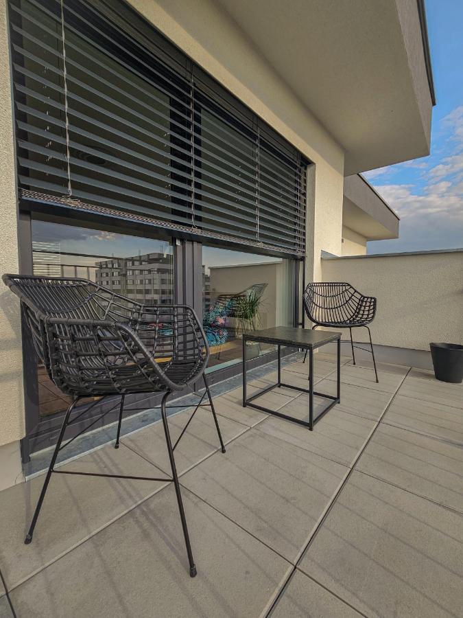 Hradec KrálovéModern Flat With Large Terraceアパートメント エクステリア 写真